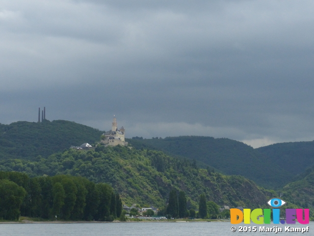 FZ016281 Marksburg over Rhine